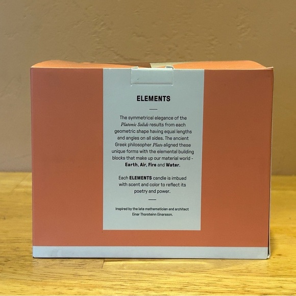 NEW 54 Celsius Fire-Elements Luxury Scented Candle. Smoked Birch & Clover Scent. - Picture 8 of 8
